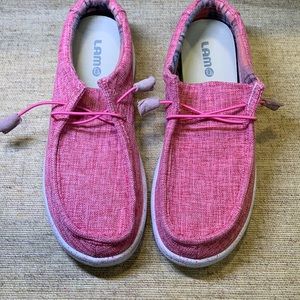 LAMO-LITE 🐑 Women’s shoes. Pink tweed! Size 10 - used! 💖